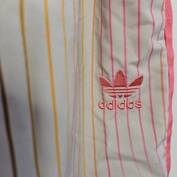Adidas multicolor stripes sporty shorts - Picture 2 of 9